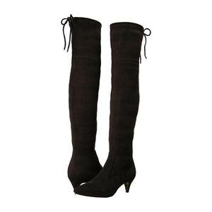 NEW Sam Edelman Black Kristie Over the Knee BOOTS